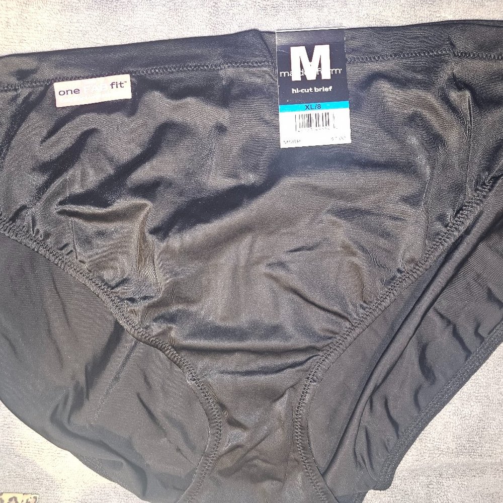 NWT Maidenform Hi Cut Brief XL/8